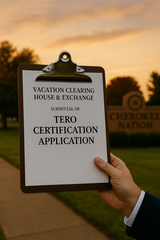 Vacation Clearing House & Exchange Submits Official TERO Certification Application